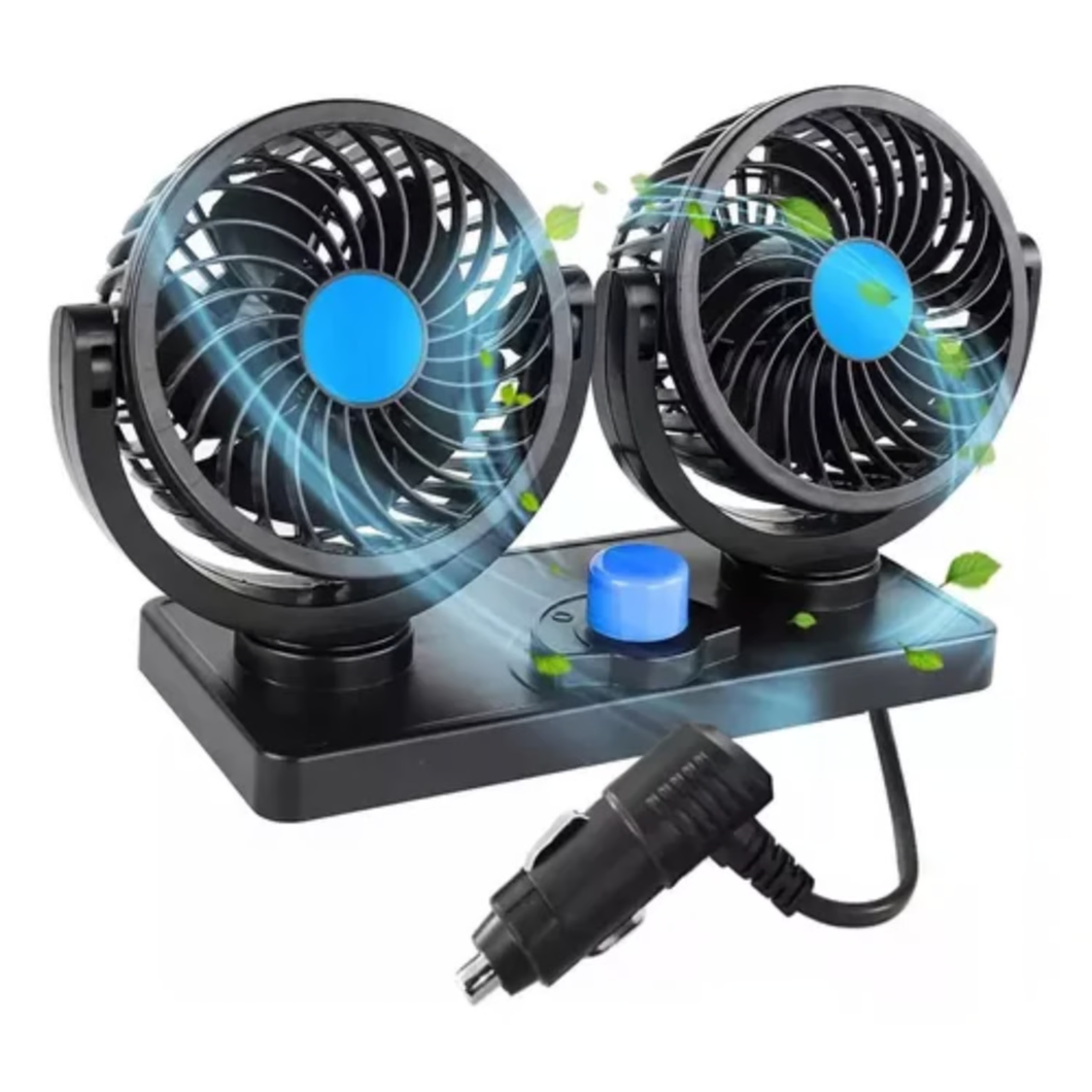 VENTILADOR DOBLE PARA AUTO